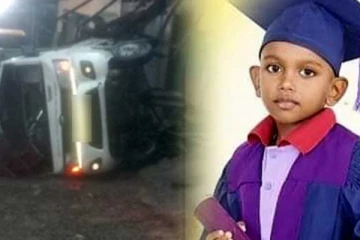 வீட்டில் மோதிய லொறியால் ஆறு வயது சிறுவன் பலி