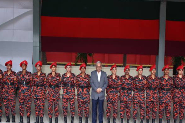 முதன் முறையாக தீயணைப்பு துறையில் பெண்கள் நியமனம்! | First Time Women In The Fire Service Bangladesh