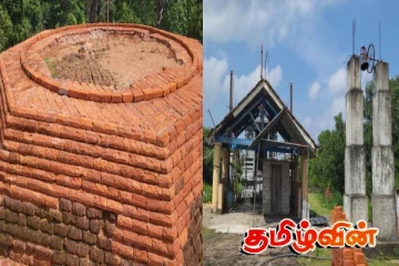 வவுனியா பிள்ளையார் ஆலய வளாகத்தில் விகாரை அமைக்கும் தொல்பொருள் திணைக்களம்