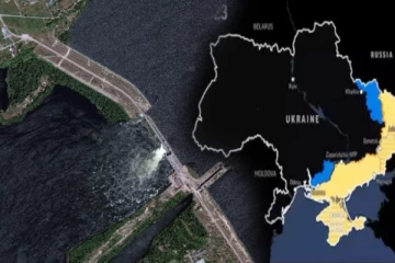 உக்ரைன் நீர்மின் நிலைய அணையில் குண்டுவெடிப்பு! பேரழிவு ஏற்படலாமென எச்சரிக்கை