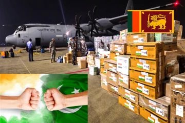 இலங்கை வெள்ள நிவாரணம்: பாகிஸ்தான் குற்றச்சாட்டு, இந்தியா மறுப்பு