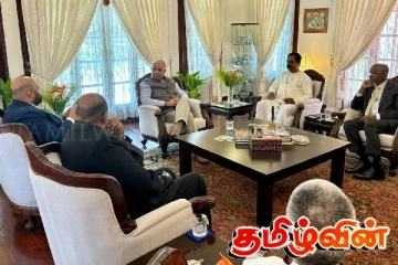 இந்திய உயர்ஸ்தானிகரை சந்தித்த தமிழரசு எம்.பிக்கள்