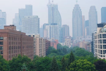 டொரொண்டோவில் காற்றின் தரம் குறித்து மீண்டும் எச்சரிக்கை