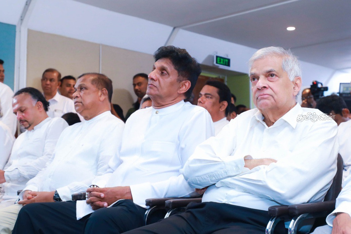 ஒன்றாக இணையும் ரணில் மற்றும் சஜித் தலைமையிலான கூட்டணிகள்..! வெளியிடப்பட்ட பகிரங்க அறிவிப்பு | Sajith Makes Announcement In Ranil S Presence
