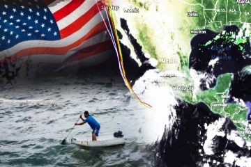 அமெரிக்காவை தாக்கிய ஹிலாரி சூறாவளி: பெரும்பகுதிக்கு பேரழிவு