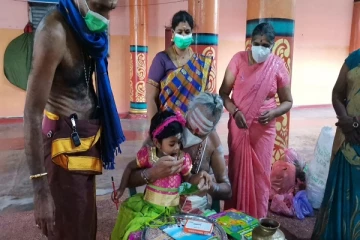 வவுனியா ஆலயங்களில் சிறப்பாக இடம்பெற்ற விஜயதசமி பூஜையும் ஏடு தொடக்குதலும்