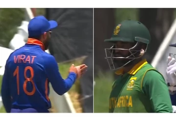 தென்னாப்பிரிக்க வீரரைப் பார்த்து ஆக்ரோஷத்தில் கோலி சொன்ன வார்த்தை - மைக்கில் பதிவான ஆடியோவால் பரபரப்பு