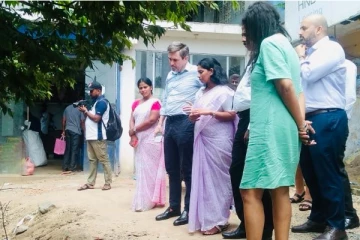 மன்னாருக்கு விஜயம் மேற்கொண்டுள்ள ஐ. நா.வின் இலங்கைக்கான வதிவிட ஒருங்கிணைப்பாளர்