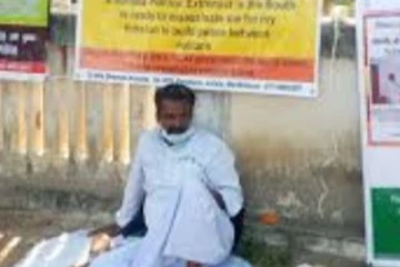 கண்டியை சேர்ந்தவர் யாழில் போராட்டம்