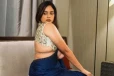 சேலையில் கிளாமர் லுக்கில் அசத்தும் நடிகை நந்திதா ஸ்வேதா...