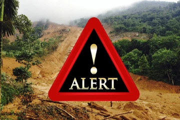 මේ ප්‍රදේශවලට අවදානම් - විශේඅ අනතුරු ඇගවීමක්