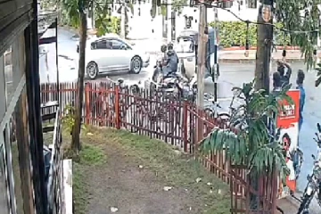 யாழில் மூன்று வாகனங்கள் மோதி விபத்து