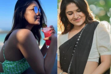 கடற்கரையில் என்ஜாய்மெண்ட்!! கிளாமர் லுக்கிற்கு மாறி நடிகை வாணி போஜன் வெளியிட்ட அவுட்டிங் புகைப்படம்