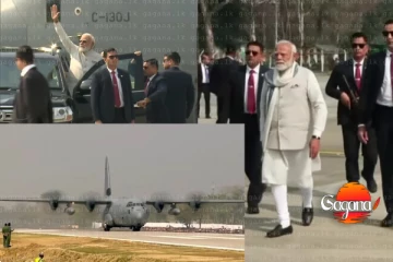 ඉන්දීය අගමැති මෝදීගේ යානය මහා මාර්ගයේ හදිසි ගොඩබෑමක්