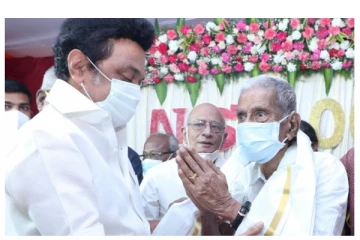 சுதந்திர போராட்ட வீரர் சங்கரய்யாவுக்கு இன்று 101-வது பிறந்தநாள் - தமிழக முதலமைச்சர் வாழ்த்து