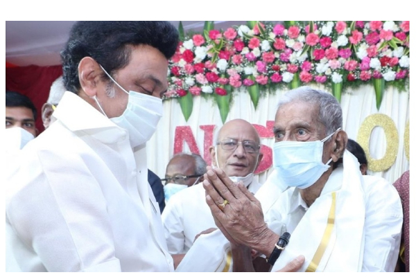 சுதந்திர போராட்ட வீரர் சங்கரய்யாவுக்கு இன்று 101-வது பிறந்தநாள் - தமிழக முதலமைச்சர் வாழ்த்து - தமிழ்நாடு