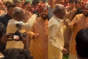 அம்பானி திருமணத்தில் டான்ஸ் ஆடிய சூப்பர்ஸ்டார் ரஜினி.. படுவைரல் வீடியோ