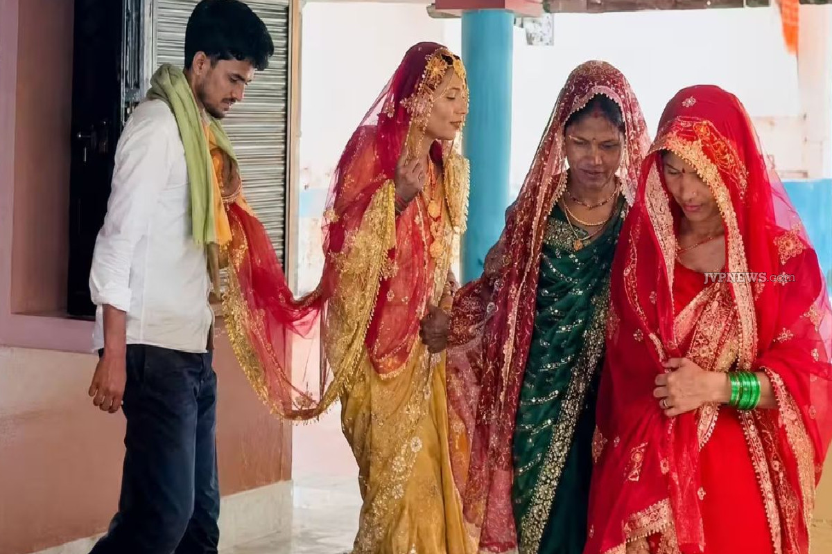 ஒரே இளைஞரை திருமணம் செய்த மூன்று சகோதரிகள் ; நெட்டிசன்கள் ஷாக்! | Three Sisters Married The Same Young Man
