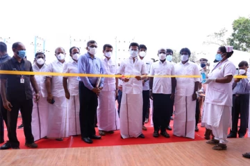 சேலத்தில் 500 படுக்கைகளுடன் கொரோனா சிகிச்சை மையம் - முதல்வர் ஸ்டாலின் திறந்து வைத்தார்