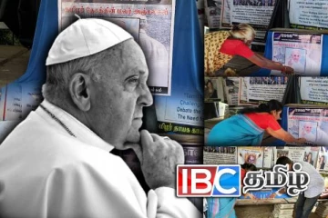 பரிசுத்த பாப்பரசருக்கு வவுனியாவில் அஞ்சலி!