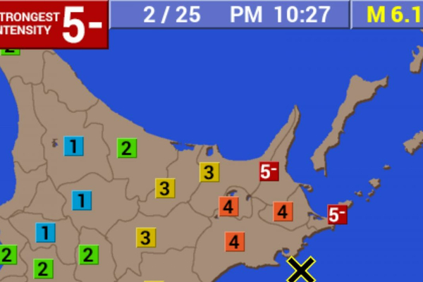 ஜப்பானில் சக்திவாய்ந்த நிலநடுக்கம் | Earthquake Of 6 1 Magnitude Hits Northern Japan