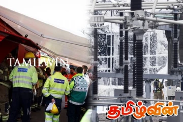 லண்டன் ஹீத்ரோ விமான நிலையத்தில் குவிக்கப்பட்டுள்ள பயங்கரவாத தடுப்பு பொலிஸார்