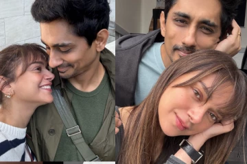 நெருக்கமான போட்டோக்கள் வெளியிட்டு திருமண நாளை கொண்டாடிய அதிதி ராவ்