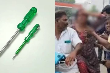 வேறு நபருடன் பைக்கில் சென்ற மனைவி..ஸ்குரு டிரைவரை எடுத்து கணவன் செய்த கொடூர செயல்!