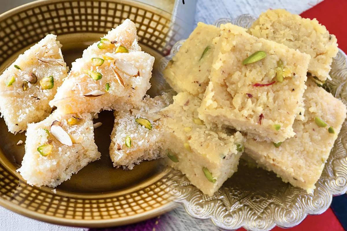 தித்திக்கும் சுவையில் தேங்காய் மிட்டாய்.., எப்படி செய்வது? | Coconut Burfi Recipe In Tamil