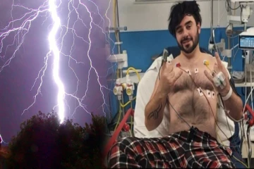 மின்னல் தாக்கி உயிர் பிழைத்த பிரித்தானிய அதிர்ஷ்டசாலி!