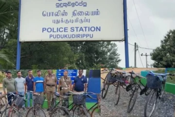 புதுக்குடியிருப்பில் துவிச்சக்கரவண்டி திருட்டில் ஈடுபட்ட நபர் கைது