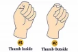 உங்கள் கையை முட்டியாக மூடும் போது விரல் எப்படி உள்ளது? நீங்கள் இப்படி தான்