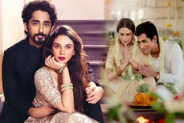 எளிமையான முறையில் நடந்த அதிதி ராவ்-சித்தார்த் திருமணம்... குவியும் வாழ்த்துக்ள்