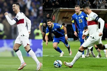 தேசிய அணிக்காக ருத்ர தாண்டவமாடும் ரொனால்டோ! போர்த்துக்கல் கோல் மழை