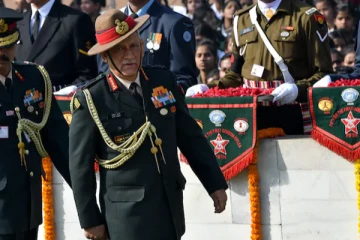 பிபின் ராவத்தின் இறுதி ஊர்வலம்