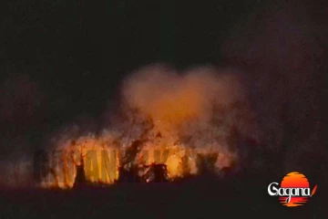 අගුණුකොළපෑලැස්ස කෘෂිකර්ම ආයතනයේ භූමියක ගින්නක්