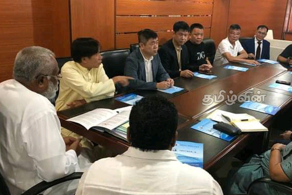 சீன நாட்டு முதலீட்டாளர்களுடன் சந்திப்பு : அமைச்சர் டக்ளஸ் | Meeting With Chinese Investors Minister Douglas