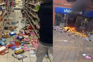 கடைகள் சூறை... பற்றியெரியும் நகரங்கள்: தீவிர வலதுசாரிகளால் போர்க்களமாகும் பிரித்தானியா