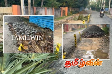 வடக்கில் வீதி புனரமைக்கும் செயற்பாடு குறித்து விசனம்