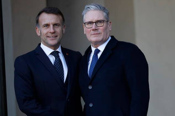 Emmanuel Macron/Keir Starmer