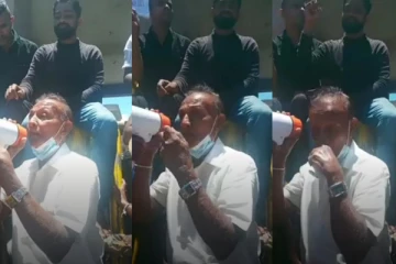 ප්රවීණ ගායක ටී එම් ජයරත්නත් අරගල භූමියට - කඳුළු වගුරුවමින් සියලු දෙනා සමග එක්ව ගායනය කල අයුරු..(VIDEO)