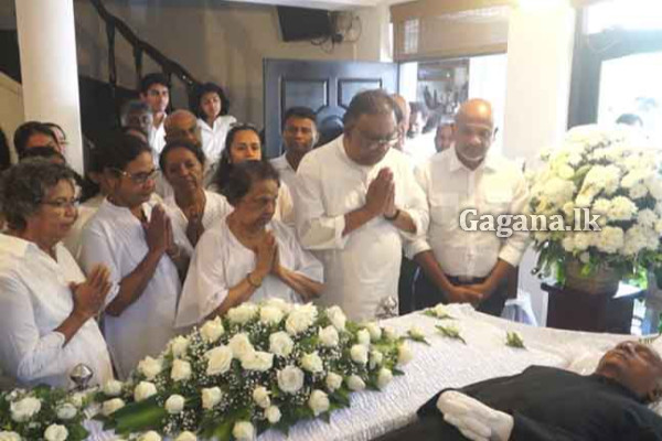 අභාවප්ප්‍රාප්ත කලාසූරීන්ගේ අවසන් කටයුතු අද - ජනපති අනුර පැමිණේ  | Final Rites Of Actor Kalasuri Satishchandra