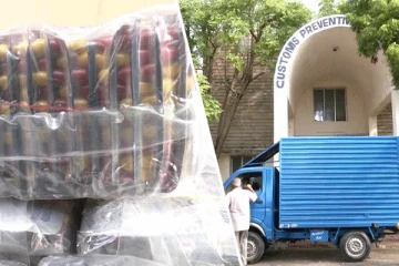 இலங்கைக்கு கடத்தப்படவிருந்த பெருந்தொகை மதிப்பிலான வலி நிவாரணி மாத்திரைகள்