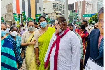 கொழும்பில் வெடித்தது போராட்டம்: பல இடங்களில் பதற்றம் (VIDEO)