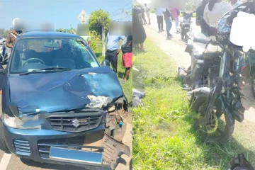 விமானப்படை முகாமுக்கு அருகில் விபத்து