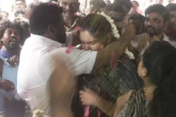 ரவுடி நாகேந்திரன் சடலம் முன்பு 2ஆவது மகன் திருமணம்!