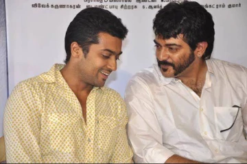 மணமக்களை ஒன்றாக ஆசீர்வாதம் செய்த அஜித், சூர்யா! அரிதான புகைப்படம்..