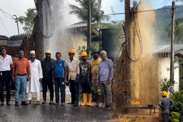 இலங்கையில் முதன்முறையாக மிகப்பெரிய நீர் ஆதாரம் கண்டுபிடிப்பு