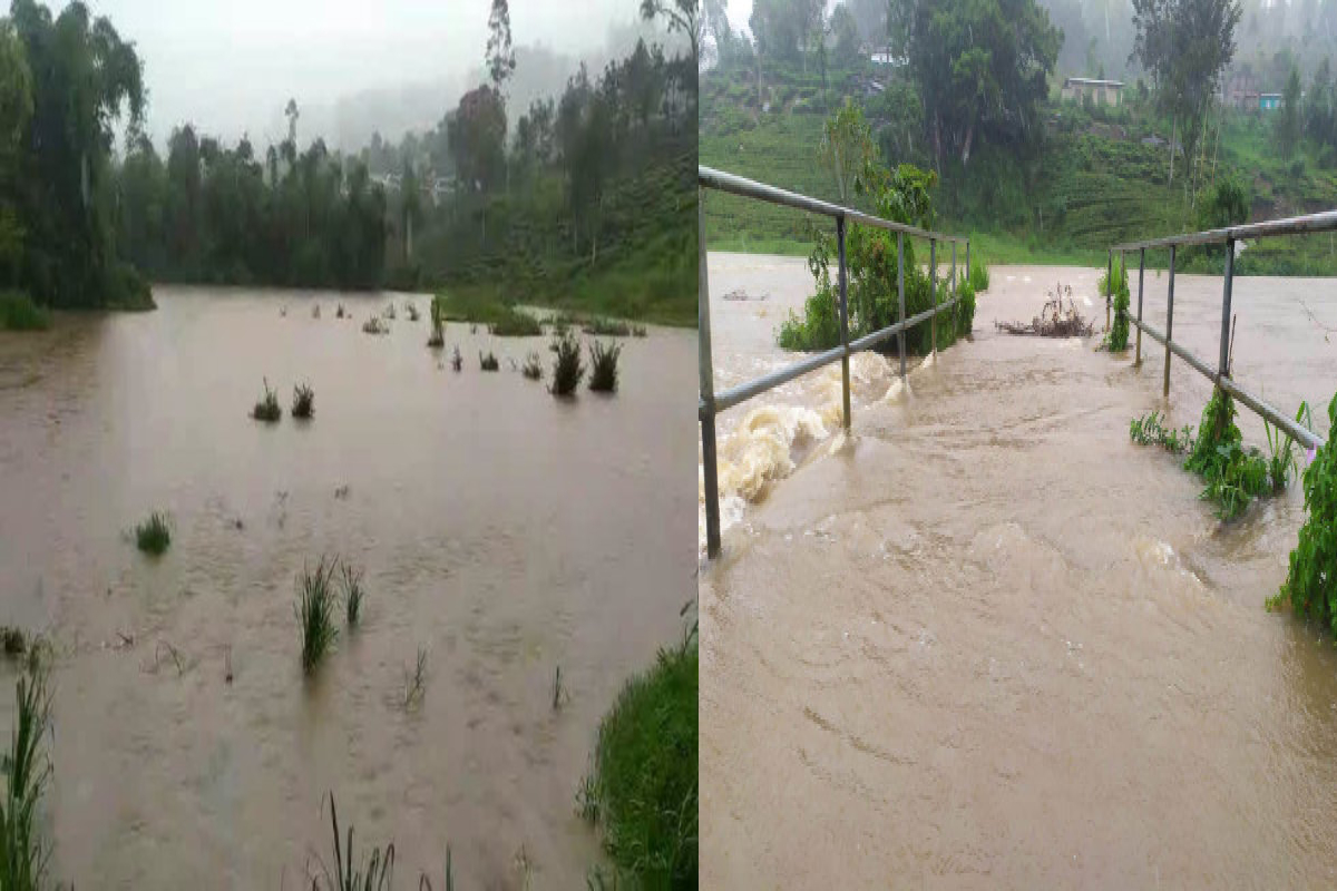 மத்திய மலைநாட்டில் கனமழை; பெருக்கெடுத்தோடும் வெள்ளம் | Heavy Rain In The Central Highlands Flood Warns மத்திய மலைநாட்டில் கனமழை; பெருக்கெடுத்தோடும் வெள்ளம் | Heavy Rain In The Central Highlands Flood Warns
