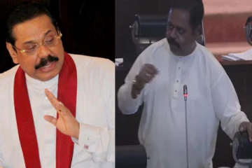 மாவீரர் துயிலும் இல்லங்களில் சப்பாத்துக் கால்களுடன் குவிக்கப்பட்டுள்ள இராணுவத்தினர்: நாடாளுமன்றத்தில் மகிந்தவிடம் பகிரங்க கேள்வி